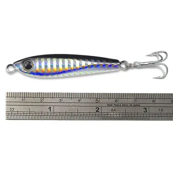 18g 0.63 oz Countbass Jigging Lokker, Micro Metal Bly Fiskeri Jigs Sea Bass Spil, Lille størrelse Fisk Lokke