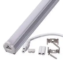 18W AC 110V-220V Integreret LED-Rør T5 1200mm 4ft 120cm fluorescerende lampe, varm/kold hvid 2835 Aluminium til butik væggen rør