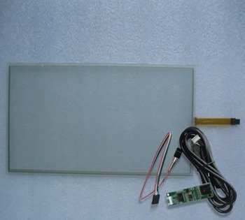 19 Tommer 276x426mm 4Wire Resistive Touch Screen Panel USB-kit til 19