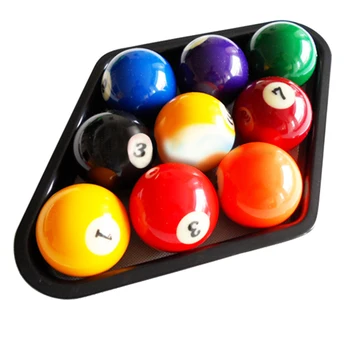 1pc 9 Ball Billard Pool Tabel Trekant Rack Plast Standard Størrelse Pool, Snooker Ball Rack brætspil Udstyr