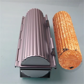 1PC aluminium brød formen brødform brød pan cylinder formet toast box