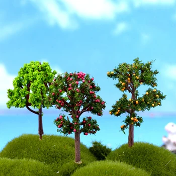 1pc DIY Potteplanter Miniature Træ, Planter Fairy Tilbehør til Haven Ornament Indretning Micro Landskab Haven Skærm