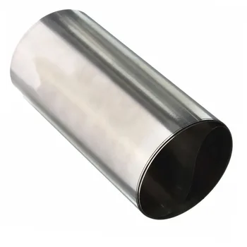 1pc Mayitr Sølv 304 Rustfrit Stål og Fin Plade Plade Folie Rulle 0,1 mm*100 mm*1000mm For Præcision Maskiner Vedligeholdelse