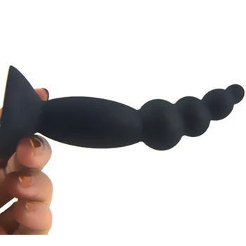 1Pc Perle Model G-Spot Stimulation Voksen Silicone Butt Plug Sex Toy Dildo