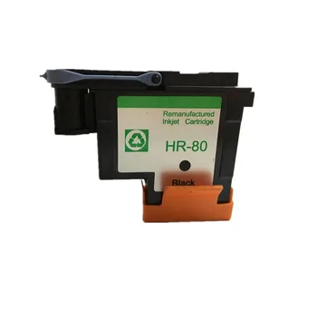 1PK Sort Renoverede printhead for HP80 for Designjet 1000 1050c 1055cm inkjet printer Til HP 80 Ink Cartridge Hoved