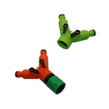 1stk Have Sprinkler Slange-Stik Y-Splitter-Vejs Ventil Adapter Quick-Stik, 3/4 