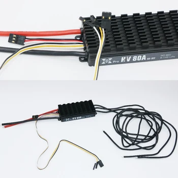 1stk Hobbywing XRotor Pro Series 80A HV Elektronisk Speed Controller for Multicopters XRotor Pro-80A-HV