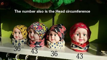 1stk Hoved omkreds 38cm Spædbarn baby hoved model Skaldede dreng viser, cap, hat, briller tørklæde hår mannequin-vindue Vises engros
