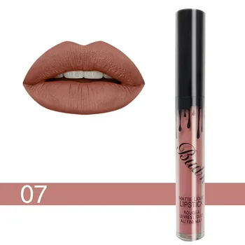 1stk Kvinder Langvarig Lip Gloss Kosmetiske Skønhed Vandtætte Matte Liquid Lipstick Fugtighedscreme Glat Lip Stick
