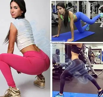 1stk Kvinder Sport Pantalon Bukser Elastisk Kompressions Tights Trænings-og Kører Bukser Workout Fitness Høj Talje Bukser, Leggings