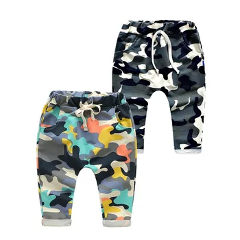 1stk lille Barn Spædbarn Kids Baby Drenge Mode Camouflage Bukser, Drenge, Nyt Design Bunden Bære M1