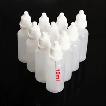 1stk Plast squeezable dropper Flasker lotion rør øje flydende dråbeflasken æterisk olie spray flaske kosmetiske containere