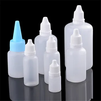 1stk Plast squeezable dropper Flasker lotion rør øje flydende dråbeflasken æterisk olie spray flaske kosmetiske containere