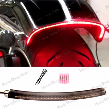 1X LED Fender Kører Bremse Lys W/Sluk Signal Røget Len Kits For Harley 2013-2018 Breakout FXSB CVO