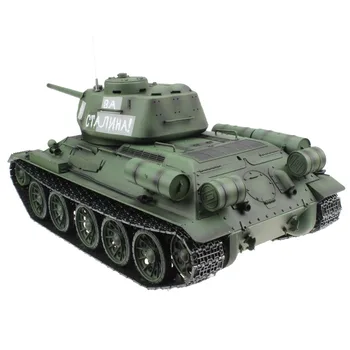 2,4 G 1/16 russiske Hær T34 T-34/85 RC Kampvogn World War II Model Gave Toy