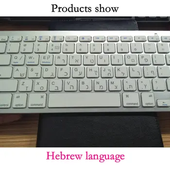 2,4 G trådløst tastatur og mus russiske hebraisk, arabisk, Thailandsk, for Apple iMac-Android, Windows August 10 Pc ' er, Computer Tilbehør