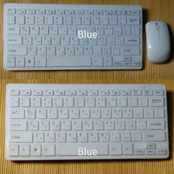 2,4 G trådløst tastatur og mus russiske hebraisk, arabisk, Thailandsk, for Apple iMac-Android, Windows August 10 Pc ' er, Computer Tilbehør