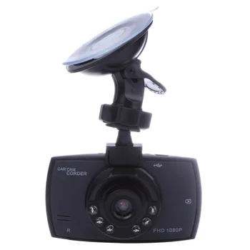 2,4 Tommer 120 Graders Mini Bil DVR Kamera FHD 1080P Video Registrator Optager Motion Detection Night Vision Dash Cam