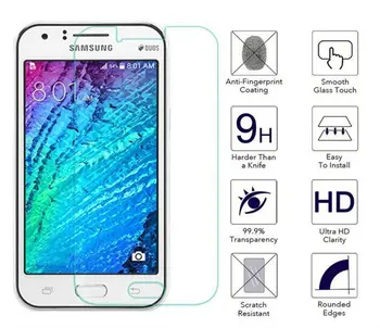 2.5 D-0.26 mm 9H Premium Hærdet Glas Til Samsung Galaxy A3 A5 A7 J1 J3 J5 2016 Skærm Protektor Hærdet beskyttende film