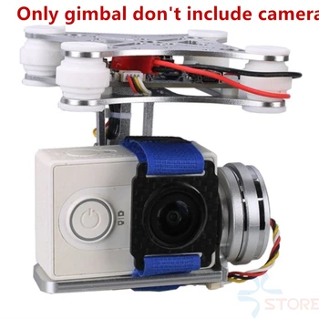 2 Aixs 2D Børsteløs Kamera Gimbal til Gopro SJCAM XIAOMI YI Action Kamera Eken F450 F550 S500 FPV Drone Multirotor Quadrocopter