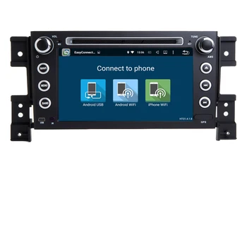 2 din android 7.11 bil DVD-afspiller for Suzuki grand vitara mms-bil radio stereo gps med rattet kamera DVR Kort