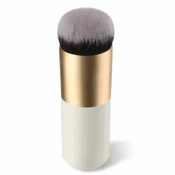 2 Farve Foundation Brush Plump .. Flad Top Creme Powder Brush Makeup Kosmetiske Instrumenta