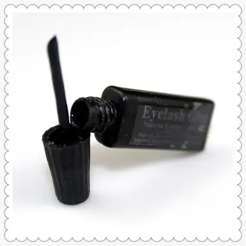 2 ml Eyelash glue plast rør fladskærms Rejse sort falske øjenvipper med lim makeup afgørende værktøj