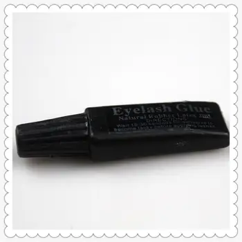2 ml Eyelash glue plast rør fladskærms Rejse sort falske øjenvipper med lim makeup afgørende værktøj