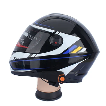 2 pc ' er Vandtæt IPX6 Motorcykel Hjelm, Bluetooth-Samtaleanlæg BT-S2 1000m Motorcykel Bt Interphone-Headset med FM