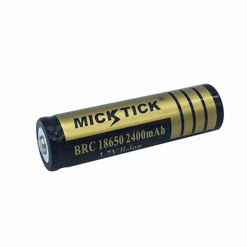 2 STK 18650 3,7 V 2400mAh lithium Batteri Li-Ion Genopladeligt Flashligh+18650 14500 16340 AA AAA-batterier-opladeren gratis fragt