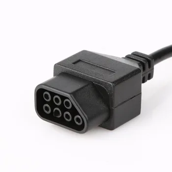 2 stk 7 Pin til NES Controller Udvidelse Føre Kabel til NES Joypad 8 bit-System Ledning