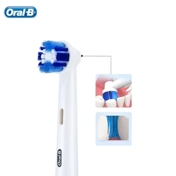 2 stk/pakke Oral B El-Tandbørste Hoveder til at Dreje Type tandbørste Precision Clean mundhygiejne