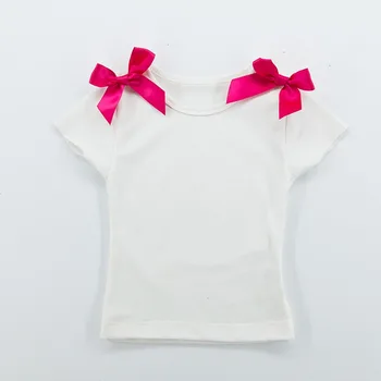 2 stk/Sæt Kort Ærme Nummer 2 Krone T-Shirt-Tutu-Skirt Baby Pige Små Børn fødselsdagsfest Tøj Prinsesse Kostume Kjoler