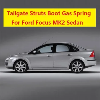 2 stk Til Ford Focus MK2 II Sedan 2005 2006 2007 2008 2009 2010 2011 Car-Styling Bagklap Gas fjederben Boot Stød Løften