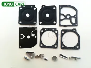 2 sæt /parti Karburator Carb Repair Kit For HUSQVARNA 113LD 123C 123L 322L 323L og til STIHL 020T MS191 MS192T MS200 Motorsav