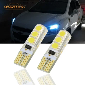 2 x Bil Styling T10 T16 W5W 12V LED-Clearance Lys Markør Lampe Pære Kilde Canbus For Chevrolet Ipica Captiva Aveo Cruze