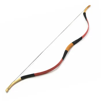 20-100# Traditionelle Håndlavede Longbow Recurve Bue Bueskydning Glasfiber Bow Jagt Svin Læder til Udendørs Sport Skydning