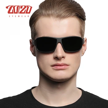 20/20 Helt Klassiske Solbriller Mænd Polariserede Briller Kørsel Luksus Metal tilbehør Sol Briller til Mænd Oculos Gafas PL73