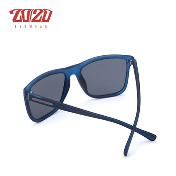 20/20 Mærke Polariserede solbriller Mænd UV400 Klassiske Mandlige Firkantede Briller Kørsel, Rejser, Briller Gafas Oculos PL243