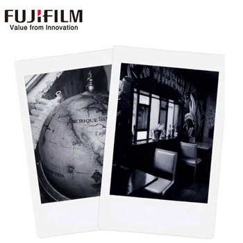 20 Ark Fujifilm Fuji Instax Mini-Sort / hvid sort / hvid Film til Øjeblikkelig Kamera Mini 8 9 70 7s 25 50 90 SP1 fotopapir