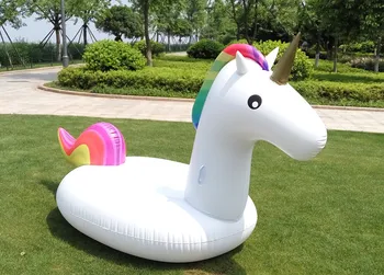 200*90*120 cm kæmpestor Oppustelig Unicorn Swimmingpool Float 2017 Newst Ride-On Swimming Ring Voksne Børn Vandet Ferie Part Toy Piscina