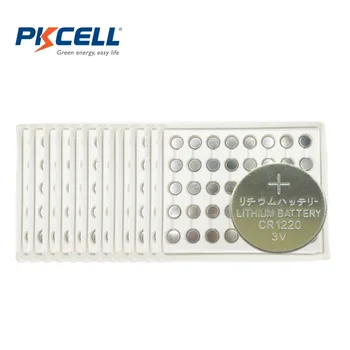 200 X PKCELL CR1220 3V Lithium Knap Mønt-Celle Batterier DL1220 LM1220 ECR1220 CR 1220 Batteri
