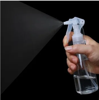 200ML Bærbare Klar Plast Spray Flaske Hår Makeup Fugt Forstøver Fin Tåge Sprøjte Frisør Hair Applikator Flasker