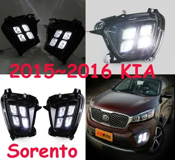 2016 2017year KIA Sorento dagen lys,Gratis skib!LED,sorento tåge lys,Rondo,sedona,sephia,sjæl,spectra,k2 baglygte,k2 tåge