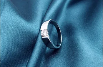 2016 fashionable 925 sterling sølv kvindelige engagement elskere'couple ringe, smykker engros fremme drop shipping kvinder