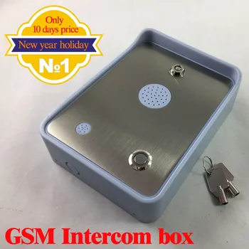 2016 GSM-HUS Trådløse gsm-lyd intercom system med alarm og trådløse gsm gates få adgang til systemet