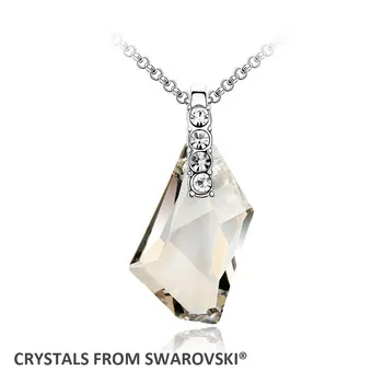 2016 Mors Dag gave! Kvalitet halskæde til kvinder med Krystaller fra Swarovski-De-Kunst-smykker Julegave