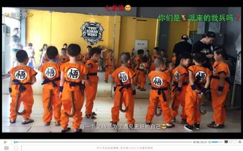 2016 Nye Ankomst Japanske Børn, der er Halloween Animationsfilm Dragon Ball Z Abe Cosplay Kostumer Drenge Tøj Part, Kids Kostume S-L