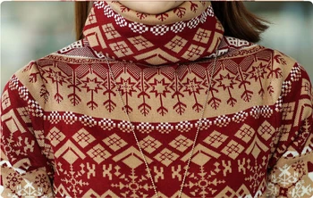 2016 Nye Mode fortykkelse grundlæggende lang sweater kvindelige pullover rullekrave cashmere Kvinders sweater Plus Size sweater