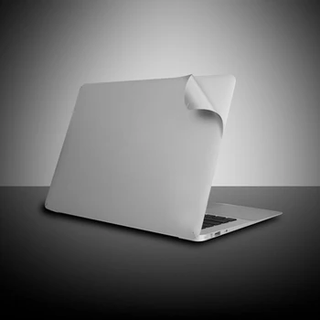2016 NYT Sølv Skind Full Body Sticker Til MacBook Air, Pro Retina 11 12 13 15 Guard Bunden Dækker Overfladen Beskyttende Film